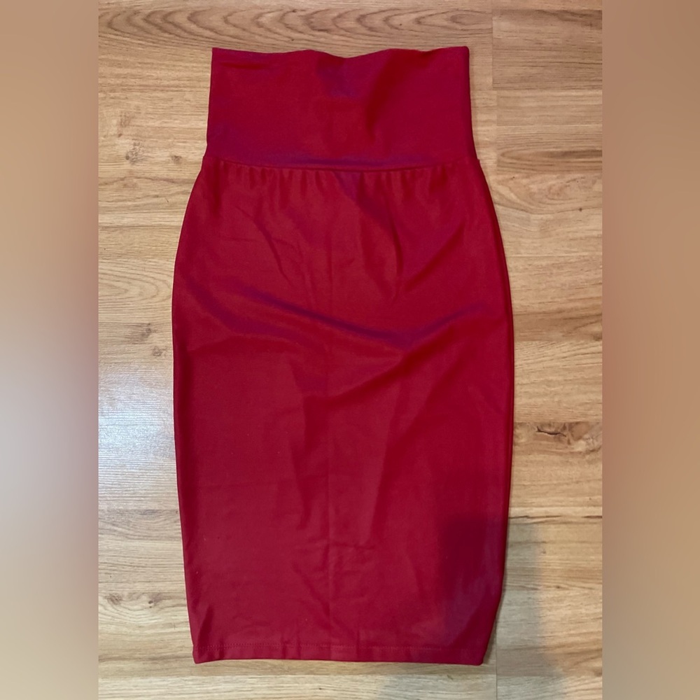Red Women's Skirt size xsmall